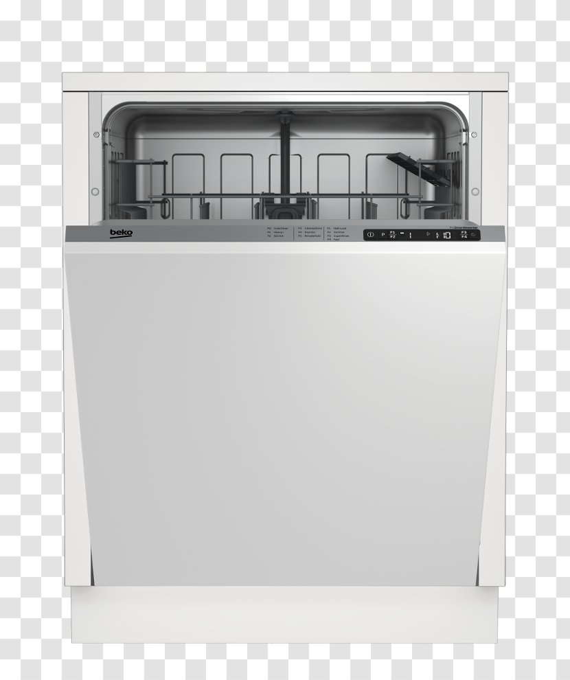 Indesit 4 Programme Dishwasher Home Appliance Blomberg Beko - Refrigerator Transparent PNG