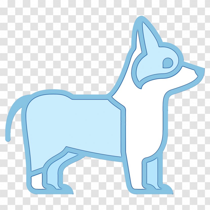 Pembroke Welsh Corgi German Shepherd Dachshund - Line Art Tail Transparent PNG