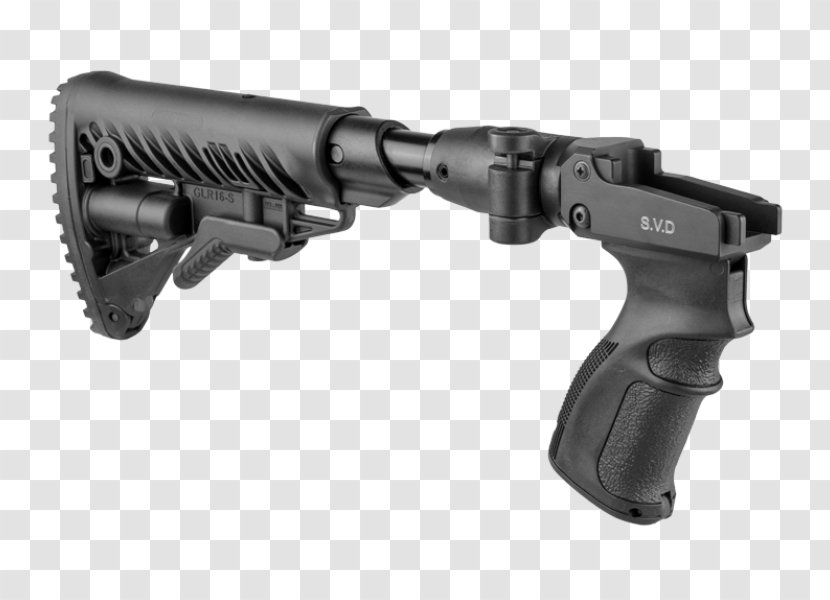 Mossberg 500 Stock Calibre 12 Pistol Grip Firearm - Airsoft - Tactical Transparent PNG