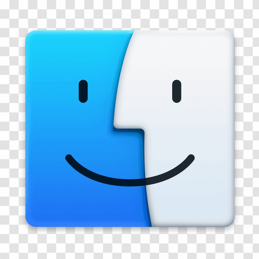 Finder MacOS - Menu - Apple Transparent PNG
