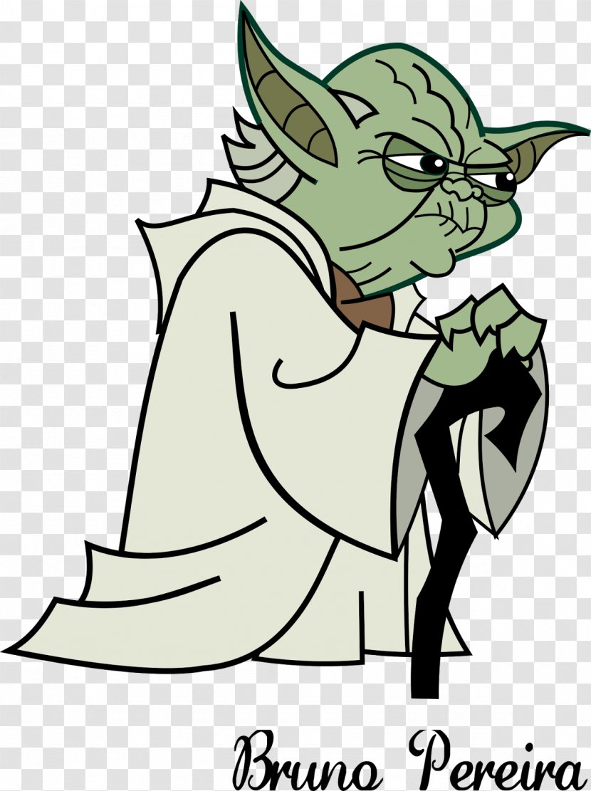 Yoda Anakin Skywalker Star Wars: The Clone Wars Luke Count Dooku - Mammal - Master Transparent PNG