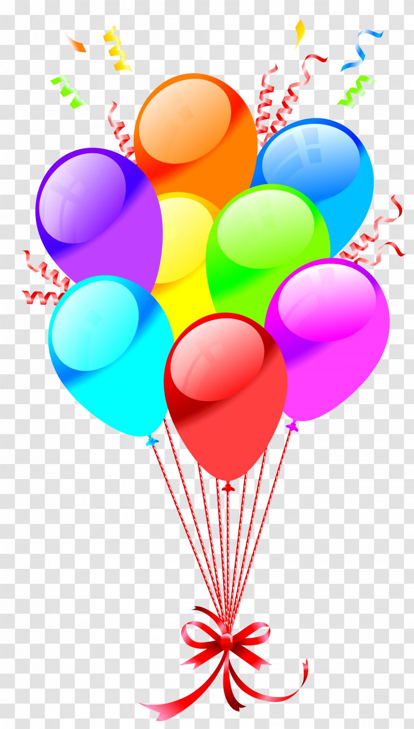 Toy Balloon Happy Birthday To You Clip Art - Party Supply Transparent PNG