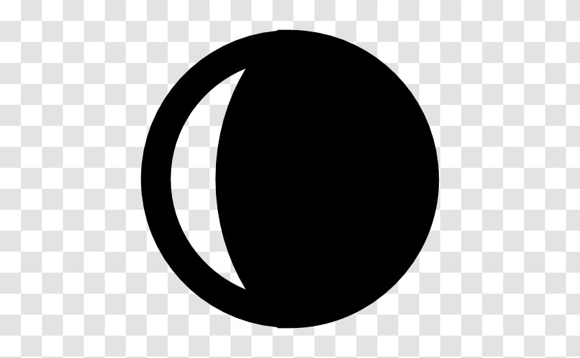 Lunar Phase Crescent Full Moon - Picture Material Transparent PNG