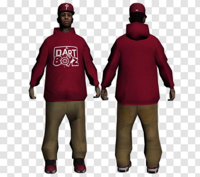 Grand Theft Auto: San Andreas Hoodie Multiplayer Auto V Mod - Cosplay - Lsrp Banner Transparent PNG