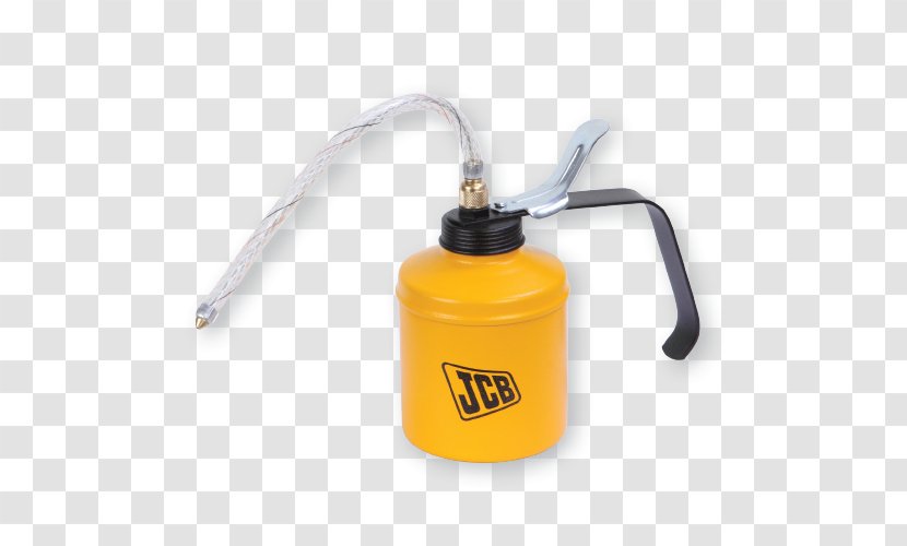 Oil Can Grease Gun Plastic JCB Tool - Yellow Transparent PNG