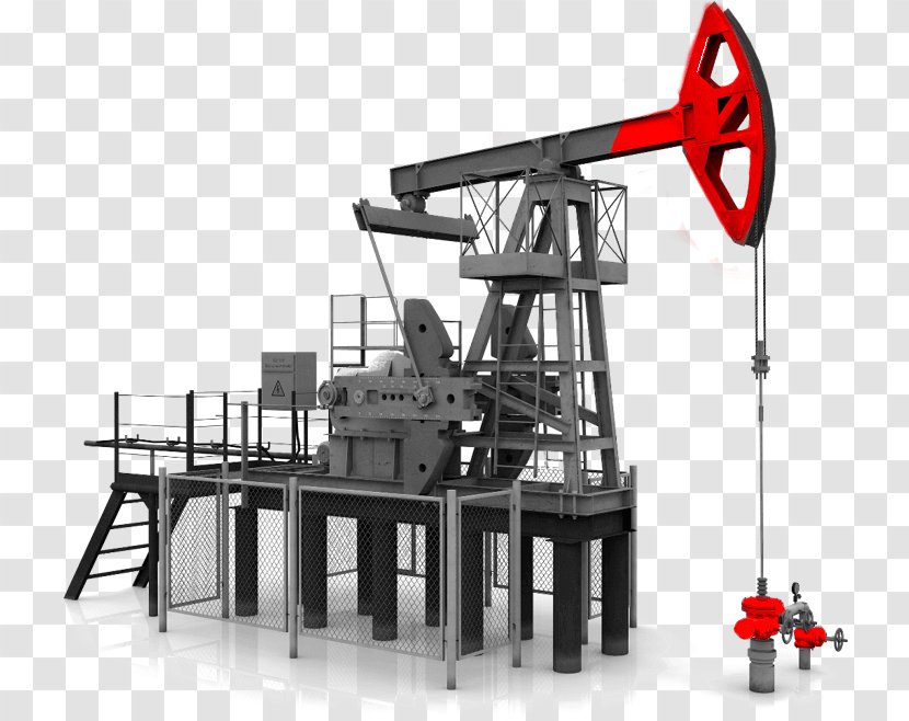 Pumpjack Illustration Photography Clip Art - Petroleum Industry - Water Well Drilling Rig Transparent PNG