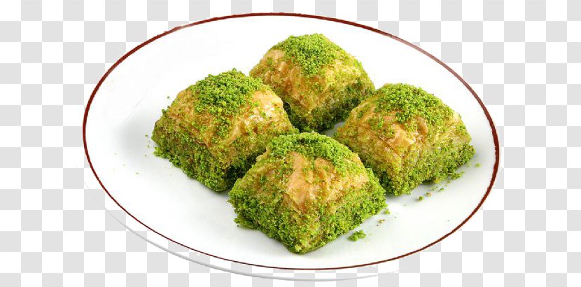 Baklava Asian Cuisine Vegetarian Sütlü Nuriye Kanafeh - Food - Sugar Transparent PNG