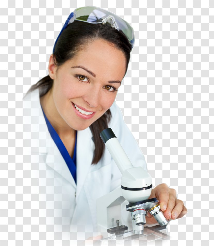 Scientist Science Laboratory Microscope Research Transparent PNG