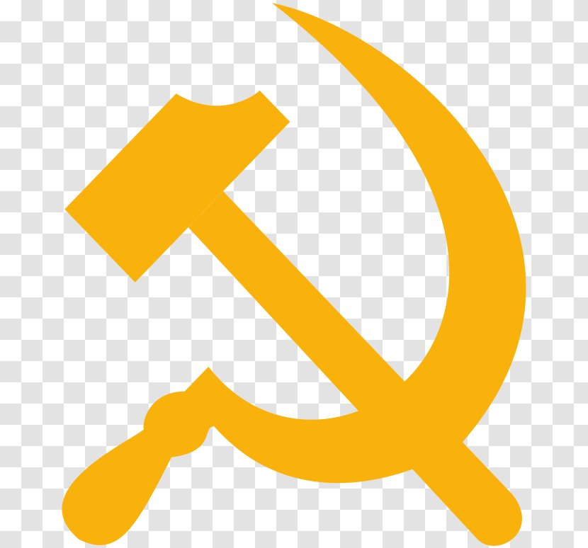 Soviet Union Hammer And Sickle Russian Revolution Communist Symbolism - Symbol - Communism Transparent PNG