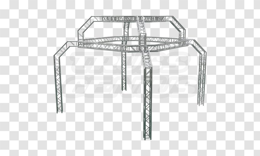 Exhibition Truss Space Frame Octagon Structure - Trade Show Transparent PNG