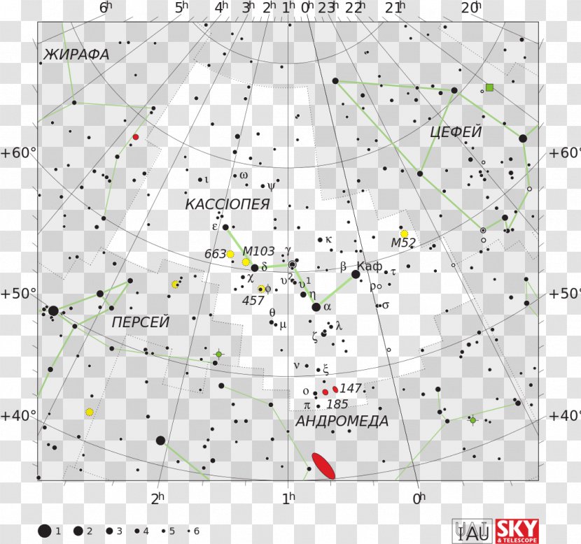 Beta Cassiopeiae Star Chart Constellation - Sky Transparent PNG