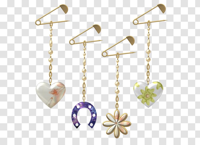 Earring Body Jewellery - Mercerie Transparent PNG