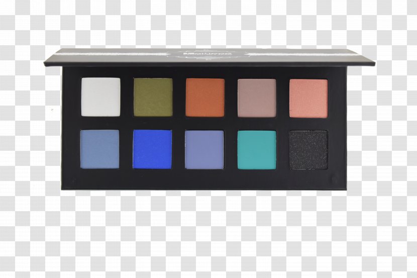 Eye Shadow Palette Cosmetics Rouge Eyelash - Brush - Color Transparent PNG