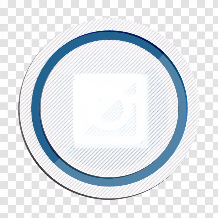 Circle Icon Instagram Media - White - Platter Serveware Transparent PNG