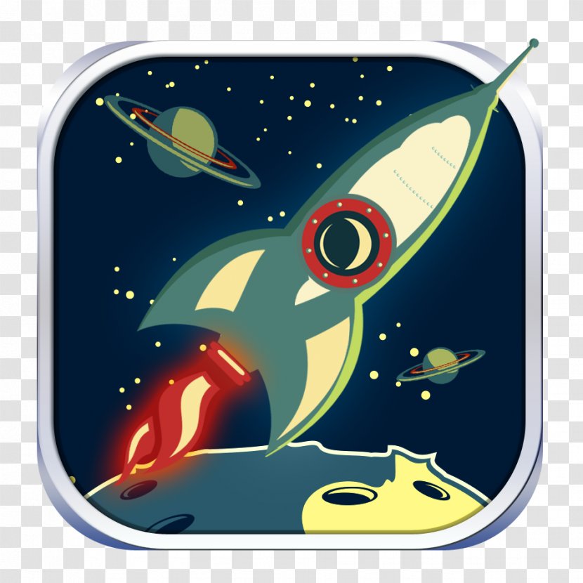 Cartoon Icon - Organism - Rocket Transparent PNG