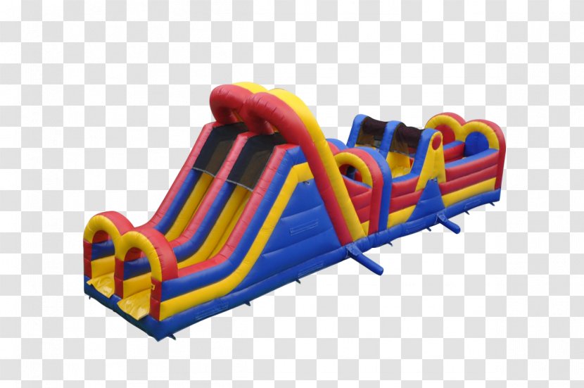 Obstacle Course Inflatable Bouncers Bouncy Castles For Hire Playground Slide - Recreation - Castle Transparent PNG