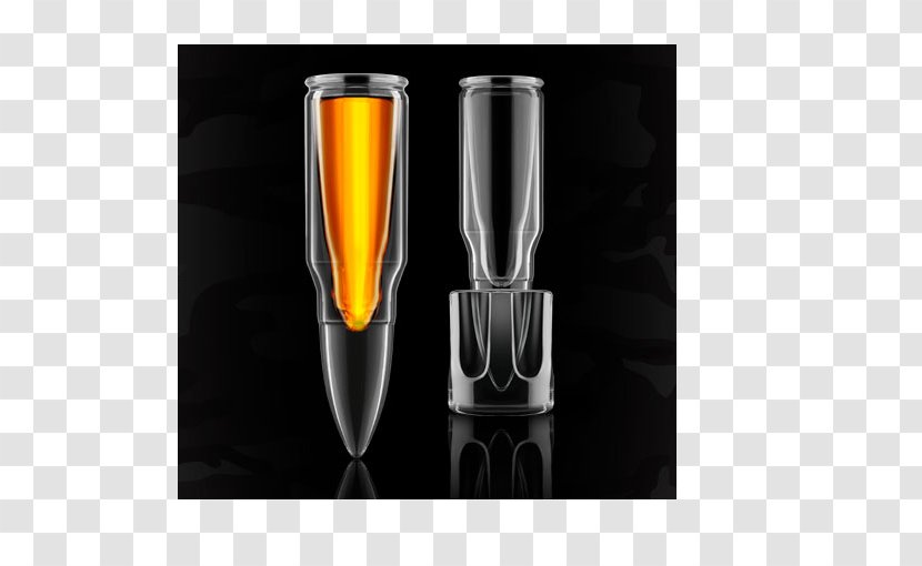 Shot Glasses Bullet .50 BMG Caliber - Shooter - Glass Transparent PNG