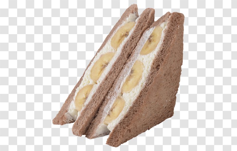 Cream Sandwich Fruit Pan Loaf Bakery - Dessert - Toast Transparent PNG