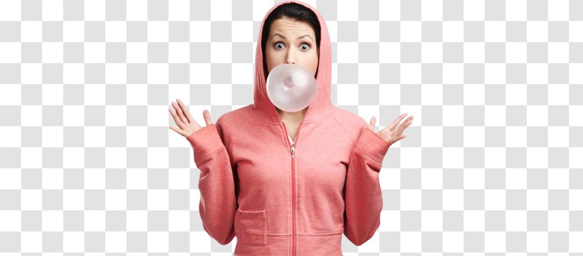 Chewing Gum Bubble Food Gums - Jaw Transparent PNG