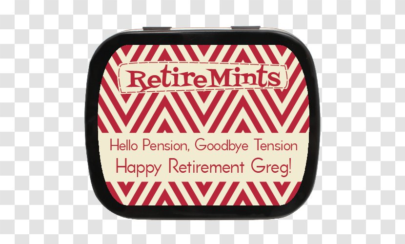 Retirement Pension Party Favor Gift Mint - Holiday Transparent PNG