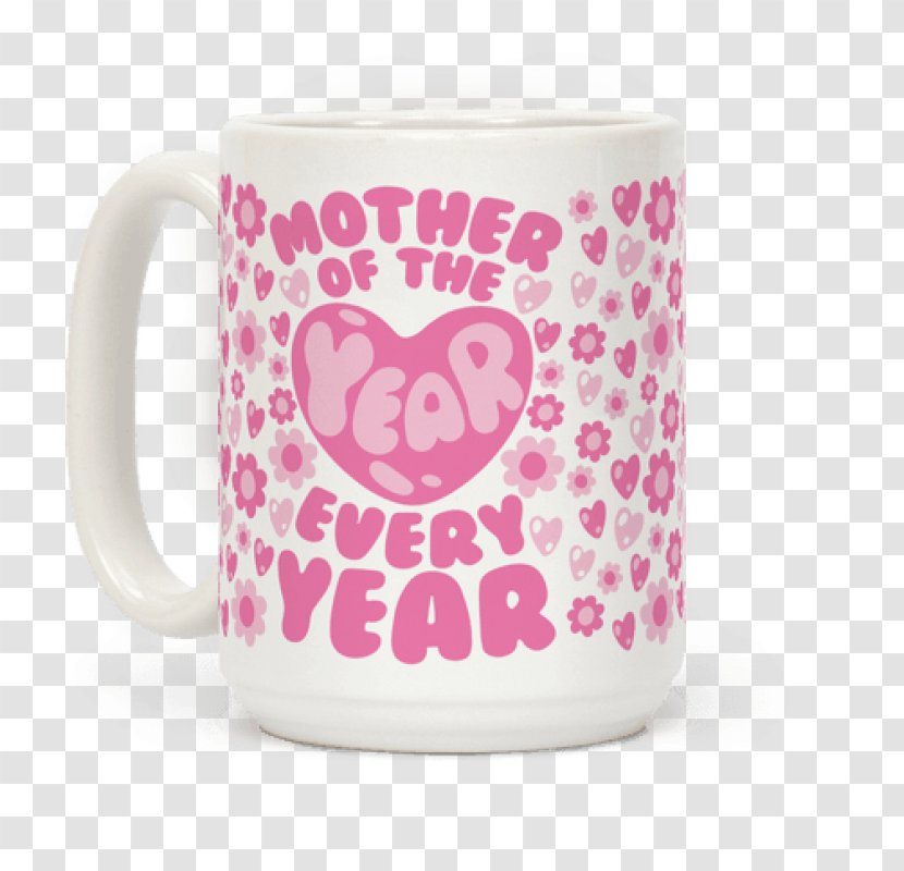 Mug Coffee Cup Mother's Day - Cartoon - Strawberry Cake Transparent PNG
