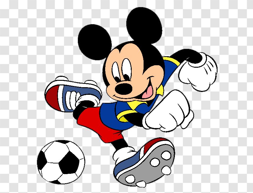 Mickey Mouse Universe Minnie Football Player Transparent PNG