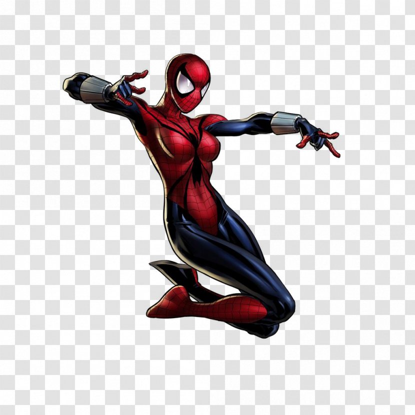 Spider-Man Spider-Woman Gwen Stacy Mary Jane Watson Venom - Action Figure - Spiderman Transparent PNG