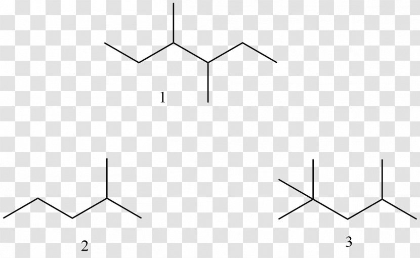 Alkane Propyl Group Structural Isomer 2,3-dimethylpentane 2,3-Dimethylbutane - Iupac Nomenclature Of Organic Chemistry Transparent PNG