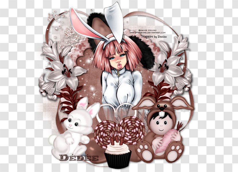 Easter - Tree - The Rabbit Is Lying On Moon Transparent PNG