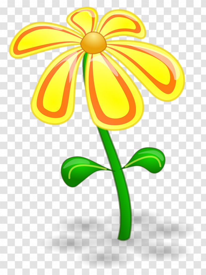 Flower Yellow Clip Art - Scalable Vector Graphics - Egore Transparent PNG