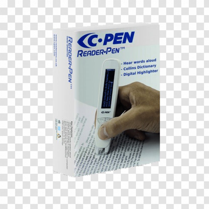 Paper C-PEN (Virrata AB) Image Scanner Highlighter - Dyslexia - Mind Mapping Transparent PNG