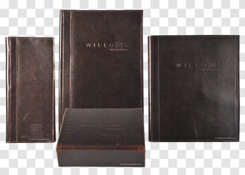 Leather Architectural Engineering Menu Restaurant - Ring Binder Transparent PNG