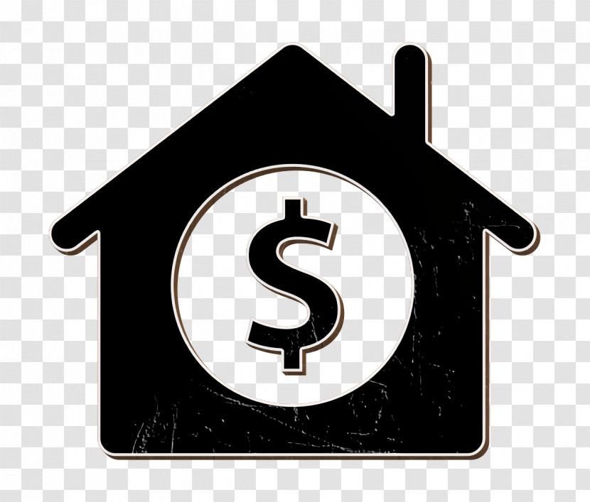 Commerce Icon Dollar Icon House Price Symbol Icon Transparent PNG