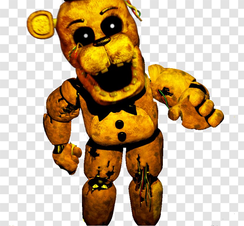 Five Nights At Freddy's 2 Just Gold Jump Scare YouTube - Mandopony - Infrastructure Transparent PNG