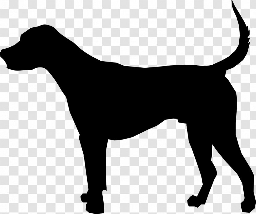 English Foxhound American Silhouette Clip Art - Animal Transparent PNG