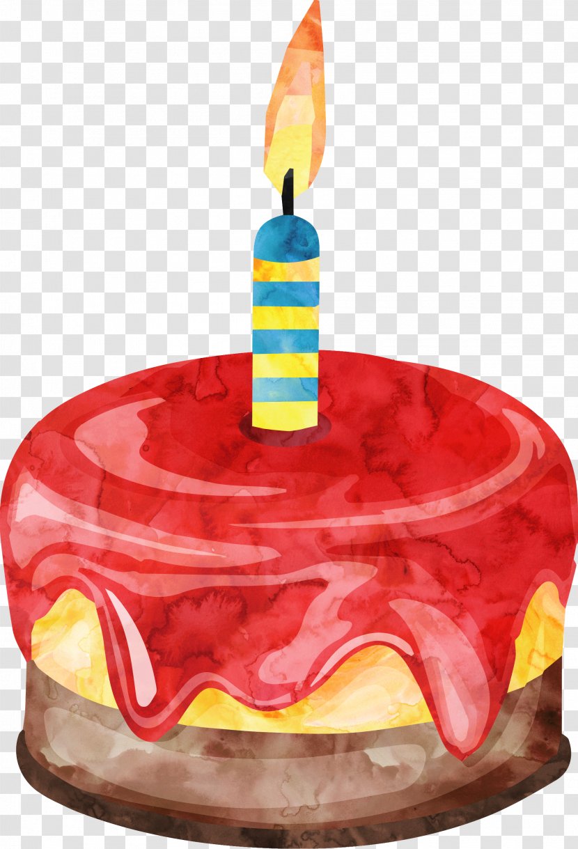 Birthday Cake Torte Cheesecake Visual Arts - Cupcake - Party Elements Transparent PNG