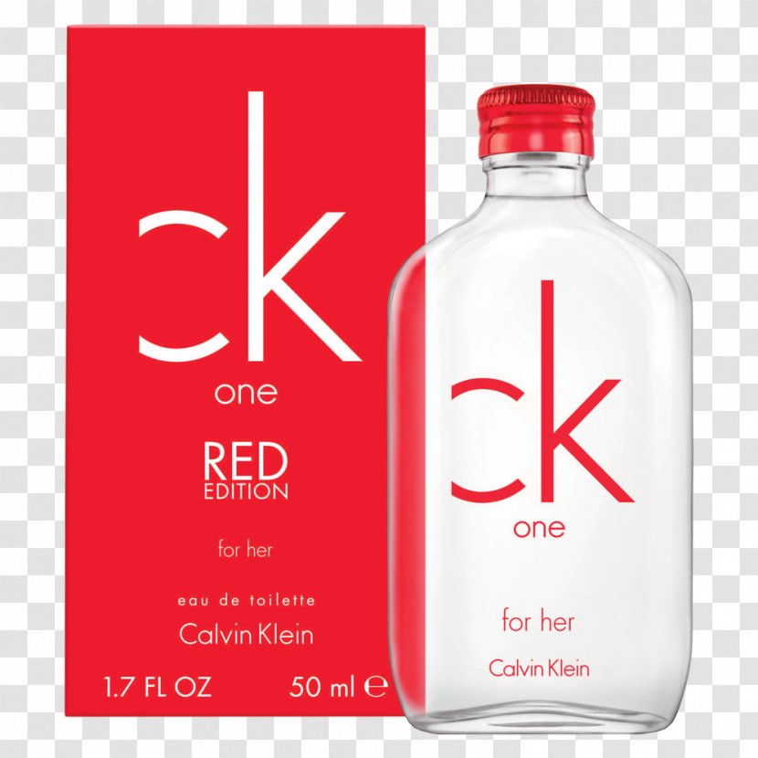 Perfume Calvin Klein - One Red EDT Spray For Women100ml Edition Eau De Toilette 50ml CK Him By Men 50mlPerfume Transparent PNG