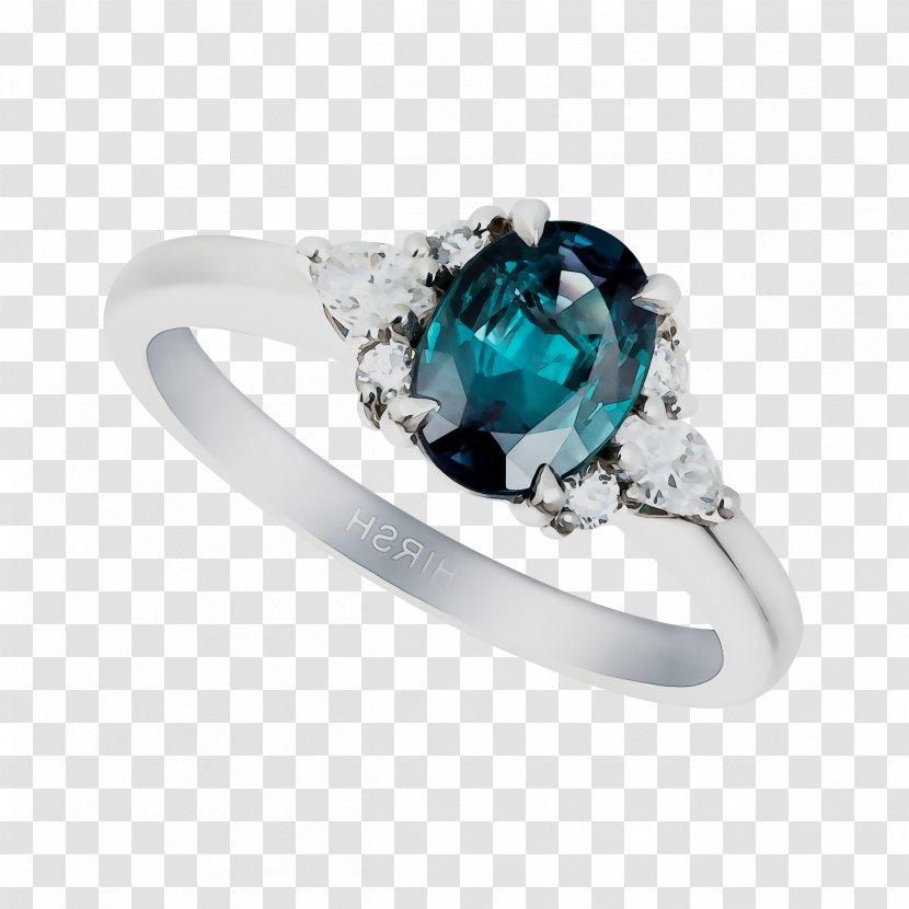 Ring Sapphire Body Jewellery Turquoise - Engagement - Metal Transparent PNG