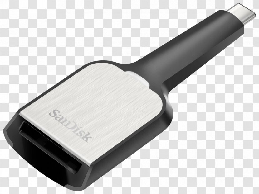 Memory Card Readers Secure Digital Flash Cards USB-C - Electronics Accessory - USB Transparent PNG