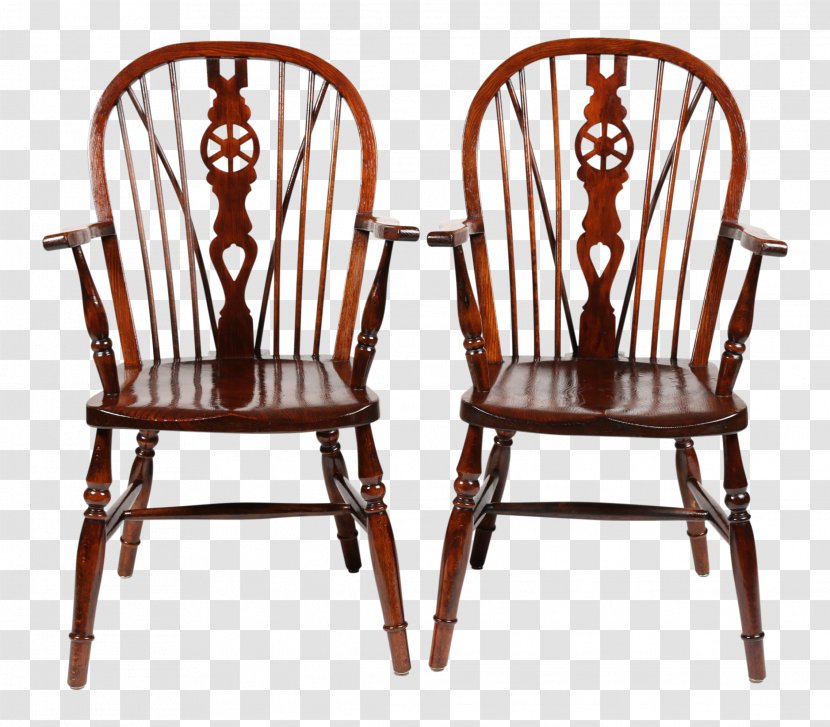 Windsor Chair Table Spindle Furniture - Antique Transparent PNG