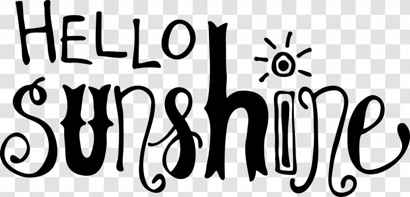 Graphic Design Lettering Clip Art - Calligraphy - Hello Spring Transparent PNG