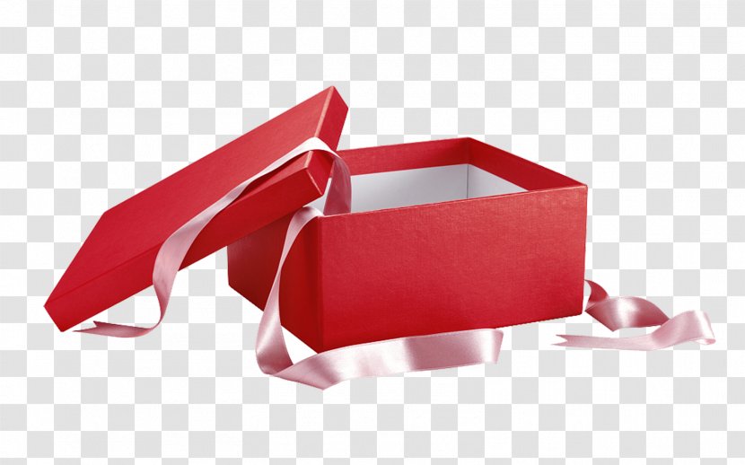 Box Gift Photography - Red Transparent PNG