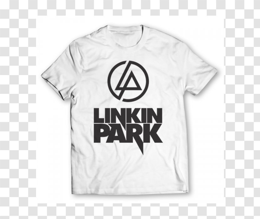 Printed T-shirt Linkin Park Sleeve - Text Transparent PNG
