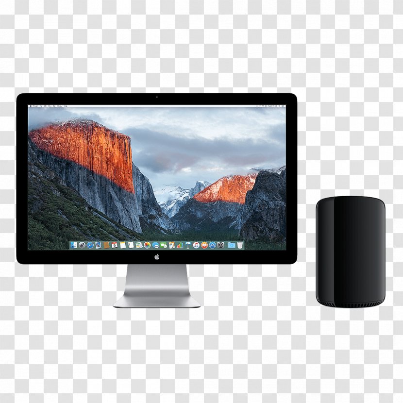 Apple Thunderbolt Display Mac Book Pro Computer Monitors IMac - Displayport - Light Box Transparent PNG