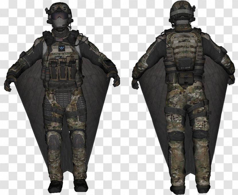 Call Of Duty: Black Ops II Ghosts Wingsuit Flying Gryphon - Military - Symposium On War Transparent PNG