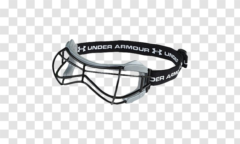 Under Armour Women's Illusion 2 Lacrosse Goggles Sticks - Flower Transparent PNG