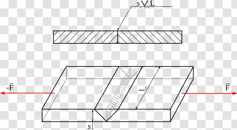 Paper Drawing Triangle Area - Parallel - Straction Vector Transparent PNG