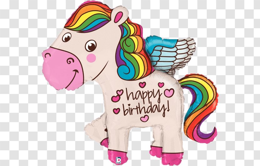 My Little Pony Balloon Birthday Party - Unicorn - Unicorns Banner Transparent PNG