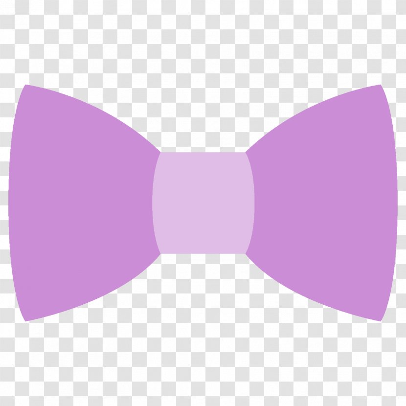 Bow Tie Necktie Clothing - Lilac - Dress Shirt Transparent PNG