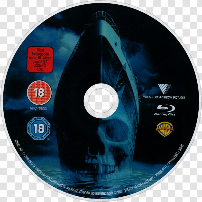 Blu-ray Disc DVD Film Compact Trailer - Television - Ghost Ship Transparent PNG